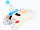 MULTIPET LAMB CHOP BDAY HAT 10"