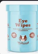 NATURAL DOG COMPANY EYE WIPES