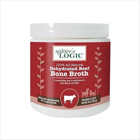 NATURE'S LOGIC 6OZ DEHYDRATED BONE BROTH BEEF