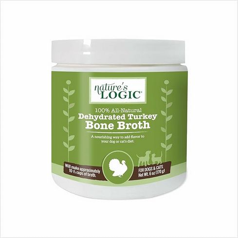 NATURE'S LOGIC 6OZ DEHYDRATED BONE BROTH TURKEY