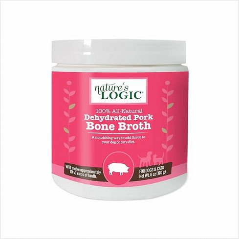 NATURE'S LOGIC 6OZ DEHYDRATED PORK BONE BROTH