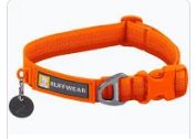 RUFFWEAR FRONT RANGE COLLAR ORANGE SMALL 11-14"