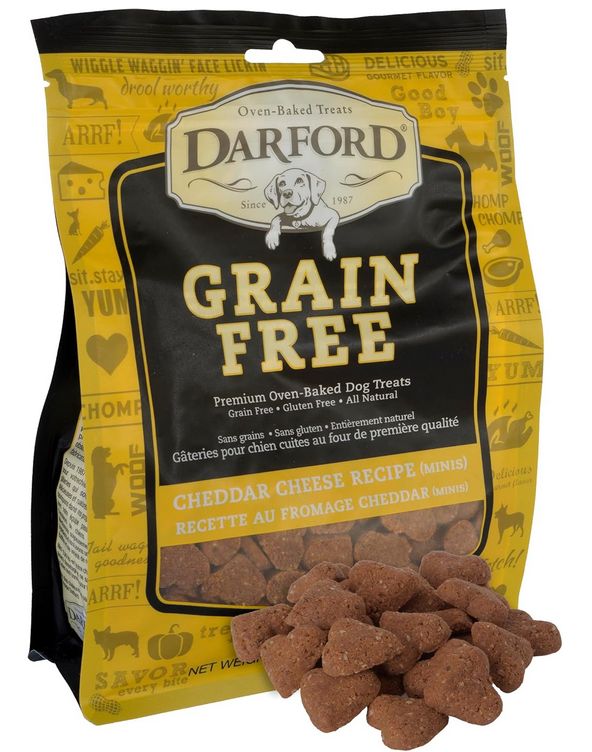 DARFORD DOG 12OZ GF CHEDDAR CHEESE MINIS