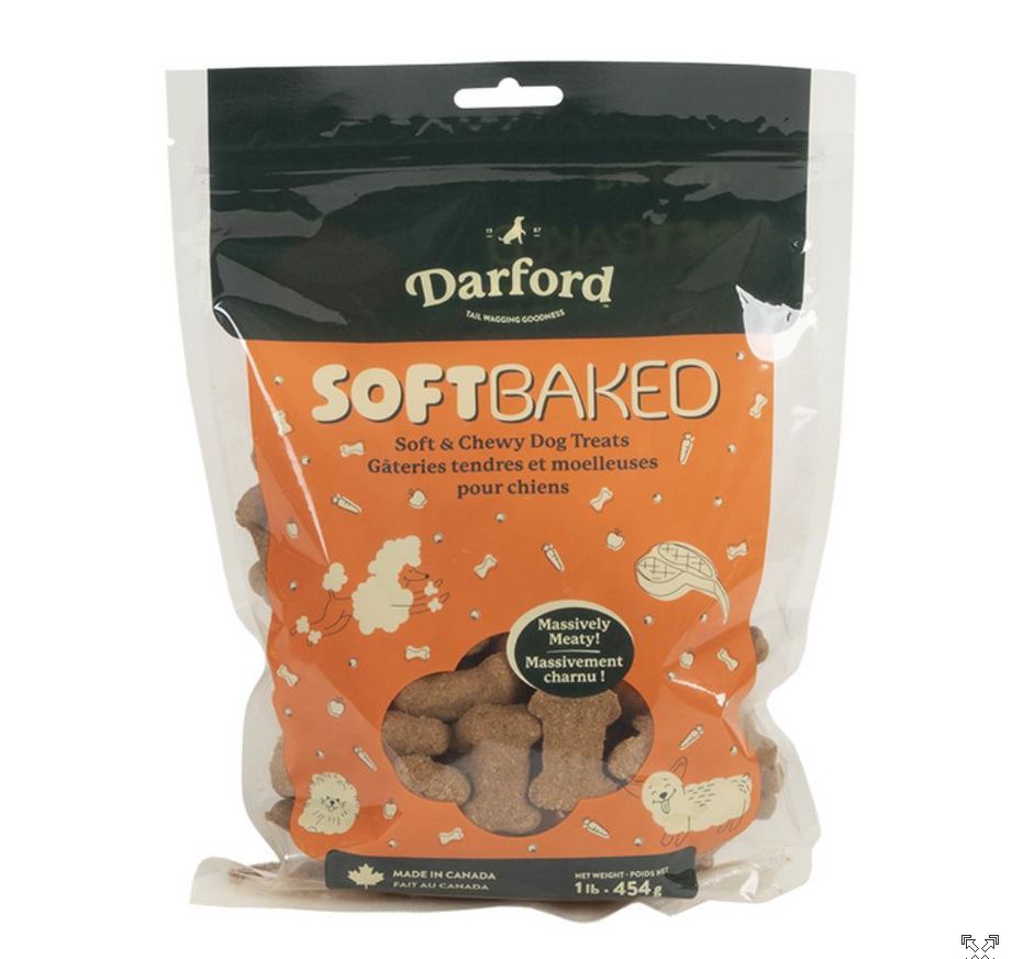 DARFORD DOG 16OZ SOFT &amp; CHEWY MASSIVELY MEATY - discontinued