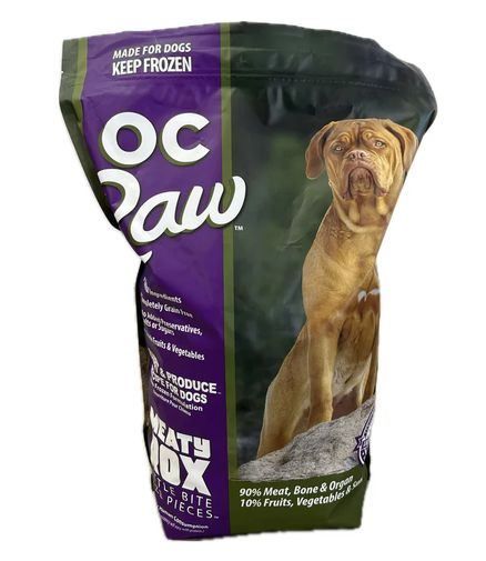 OC RAW 7# FROZEN MEATY ROX RABBIT &amp; PRODUCE