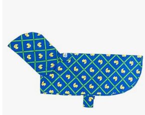 RC PETS PACKABLE PONCHO RUBBER DUCKY XXL