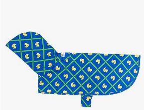 RC PETS PACKABLE PONCHO RUBBER DUCKY L