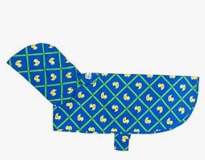 RC PETS PACKABLE PONCHO RUBBER DUCKY M