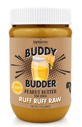 BARKBISTRO 17OZ BUDDY BUDDER PEANUT BUTTER
