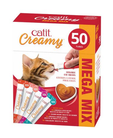 CATIT CREAMY MEGA MIX 50CT BOX