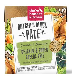 HONEST KITCHEN 10OZ PATE CHICKEN &amp; SUPER GREENS