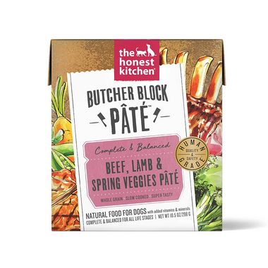 HONEST KITCHEN 10OZ PATE BEEF, LAMB &amp; VEGGIES