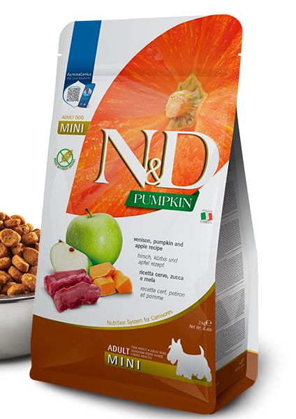 N&amp;D DOG 4.4# PUMPKIN VENISON MINI