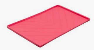 MESSY MUTS FEEDING MAT RED