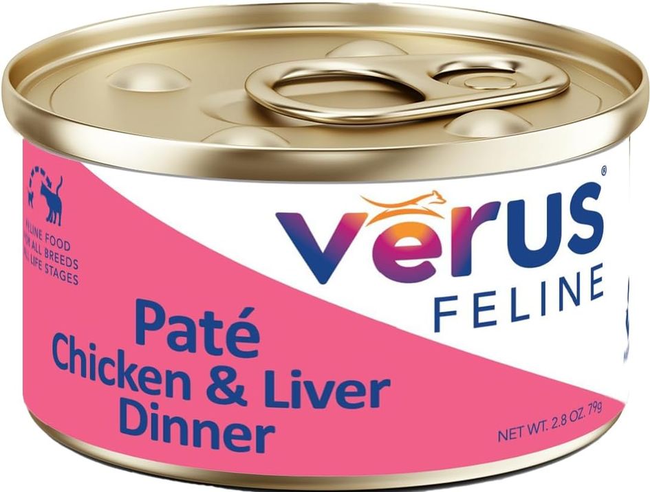VERUS CAT 2.8OZ CHICKEN &amp; LIVER PATE