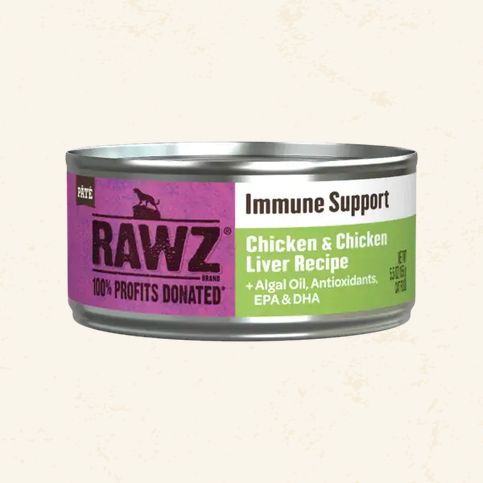 RAWZ CAT 5.5OZ IMMUNE CHICKEN