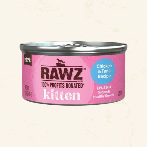 RAWZ KITTEN 2.8OZ CHICKEN &amp; TUNA