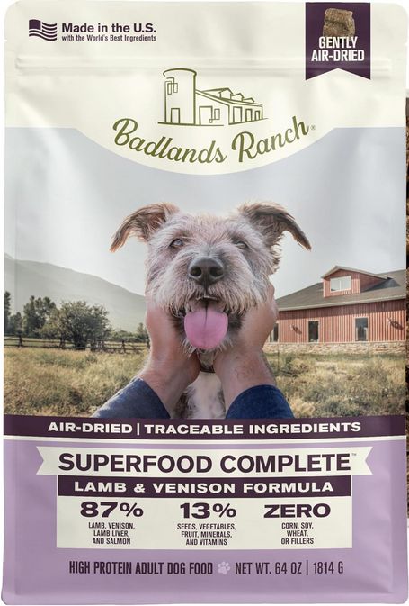 BADLANDS RANCH DOG 64OZ SUPERFOOD LAMB/VENISON