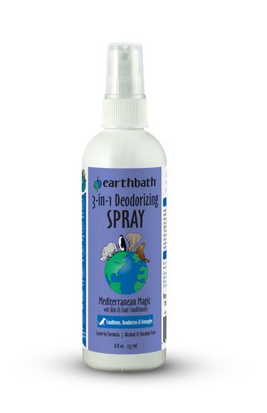 EARTHBATH 8OZ DEODORIZING SPRITZ MEDITERRANEAN MAGIC