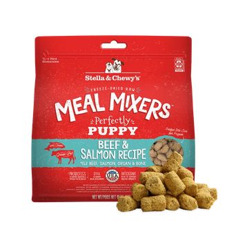 STELLA &amp; CHEWY'S PUPPY 18OZ MEAL MIXER BEEF/SALMON