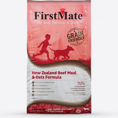 FIRSTMATE DOG 25# BEEF &amp; OAT