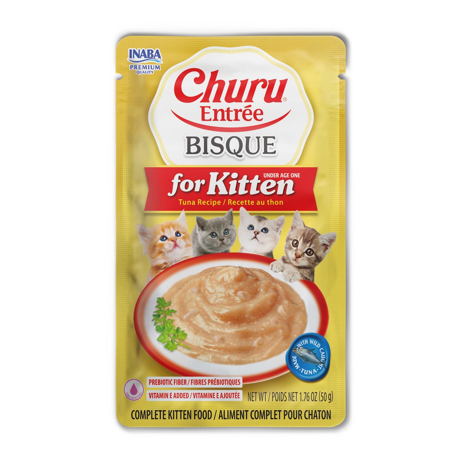 INABA CHURU 1.76OZ BISQUE KITTEN TUNA