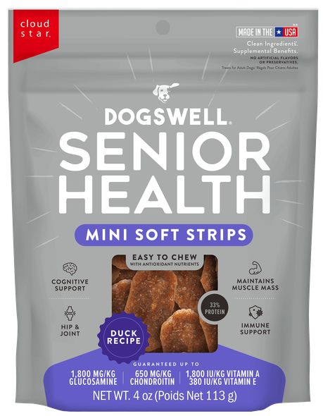 DOGSWELL 4OZ SENIOR DUCK
