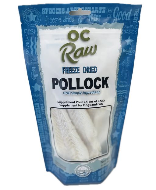 OC RAW 3.2OZ FREEZE DRIED POLLOCK