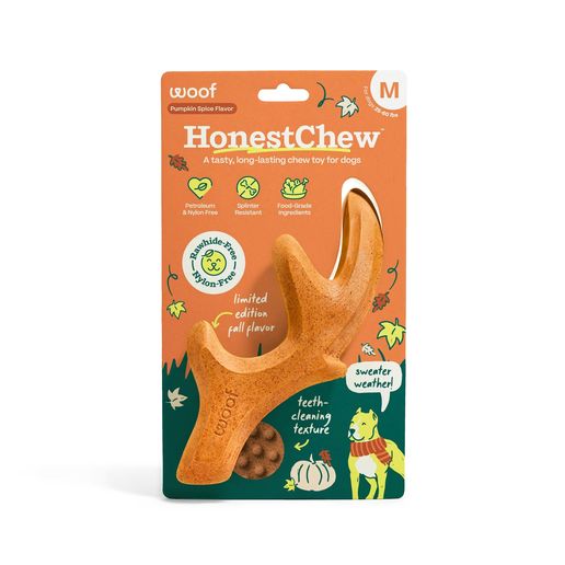 WOOF HONEST ANTLER MEDIUM PUMPKIN SPICE