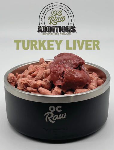 OC RAW 8OZ FROZEN TURKEY LIVER ADDITIONS