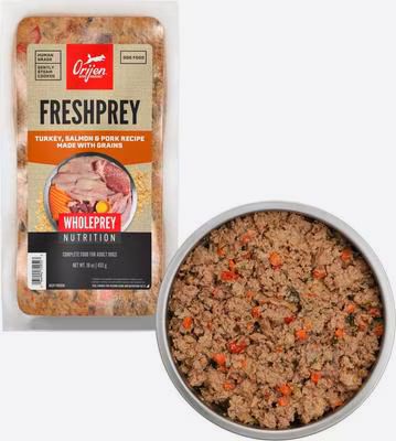 ORIJEN DOG 16OZ TURKEY, SALMON, &amp; PORK W/ GRAINS