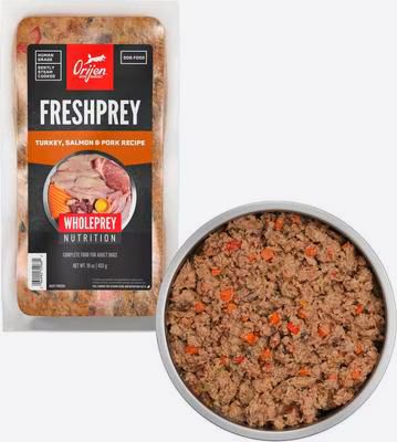 ORIJEN DOG 16OZ TURKEY, SALMON, &amp; PORK GF