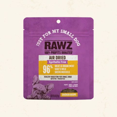 RAWZ DOG 2.5OZ AIR DRIED CHICKEN - discountinued