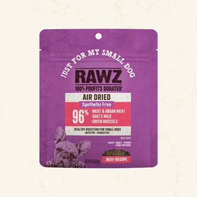 RAWZ DOG 2.5OZ AIR DRIED BEEF - discountinued
