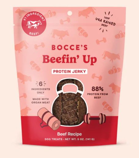 BOCCE'S DOG 5OZ PROTEIN BEEFIN' UP