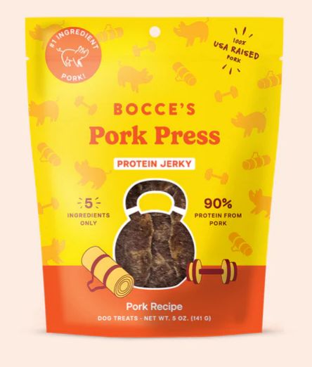 BOCCE'S DOG 5OZ PROTEIN PORK PRESS