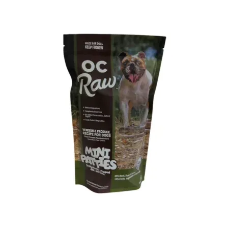 OC RAW 4# VENISON &amp; PRODUCE PATTIES