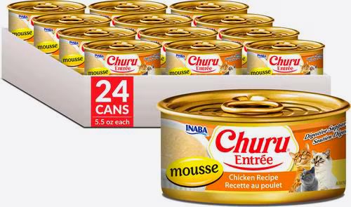 INABA CAT 5.5OZ CHICKEN MOUSSE