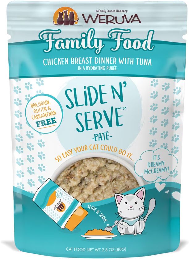 WERUVA CAT 2.8OZ FAMILY FOOD POUCH