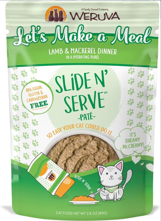 WERUVA CAT 2.8OZ LETS MAKE A MEAL POUCH