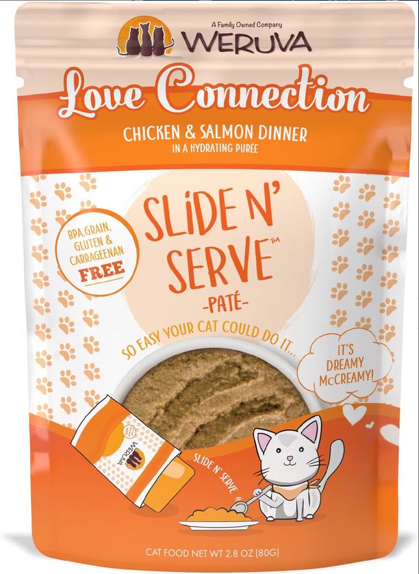 WERUVA CAT 2.8OZ LOVE CONNECTION POUCH