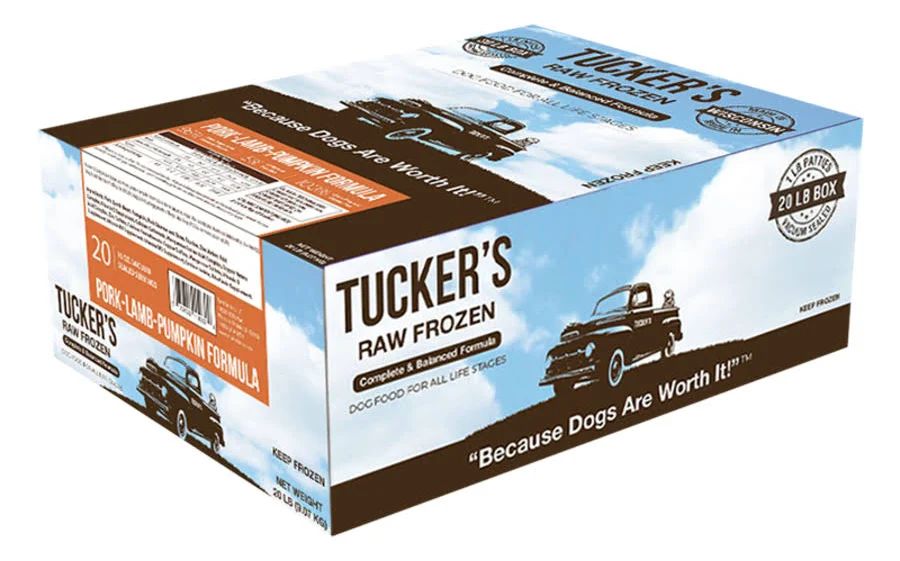 TUCKER'S 20# PORK, LAMB &amp; PUMPKIN