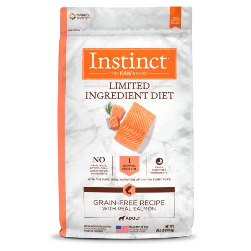 INSTINCT DOG 20# LID SALMON