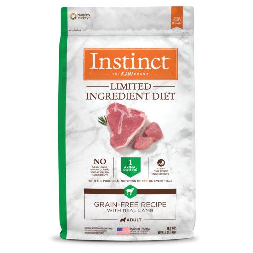 INSTINCT DOG 20# LID LAMB