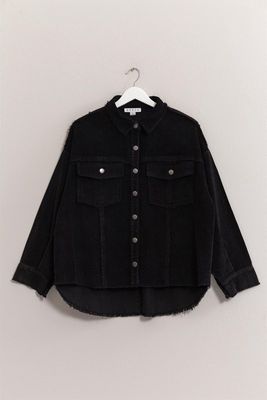 Frayed Corduroy Jacket