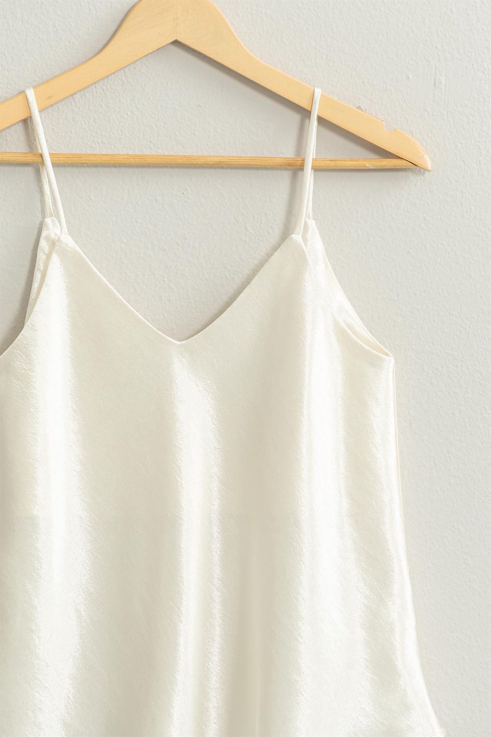 Creamy Satin Camisole