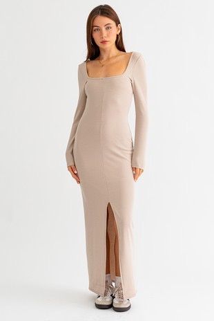 Long Sleeve Maxi Dress