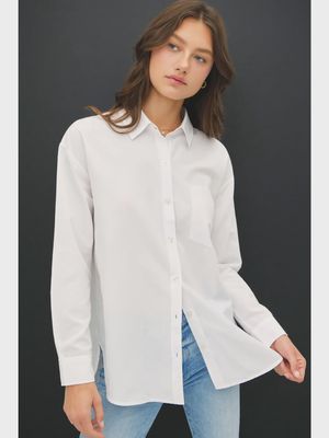 Oversized Button Down Shirt