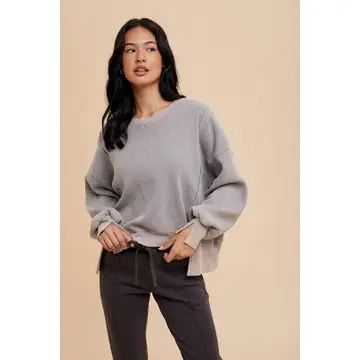Cotton Thermal Heavyweight Pullover