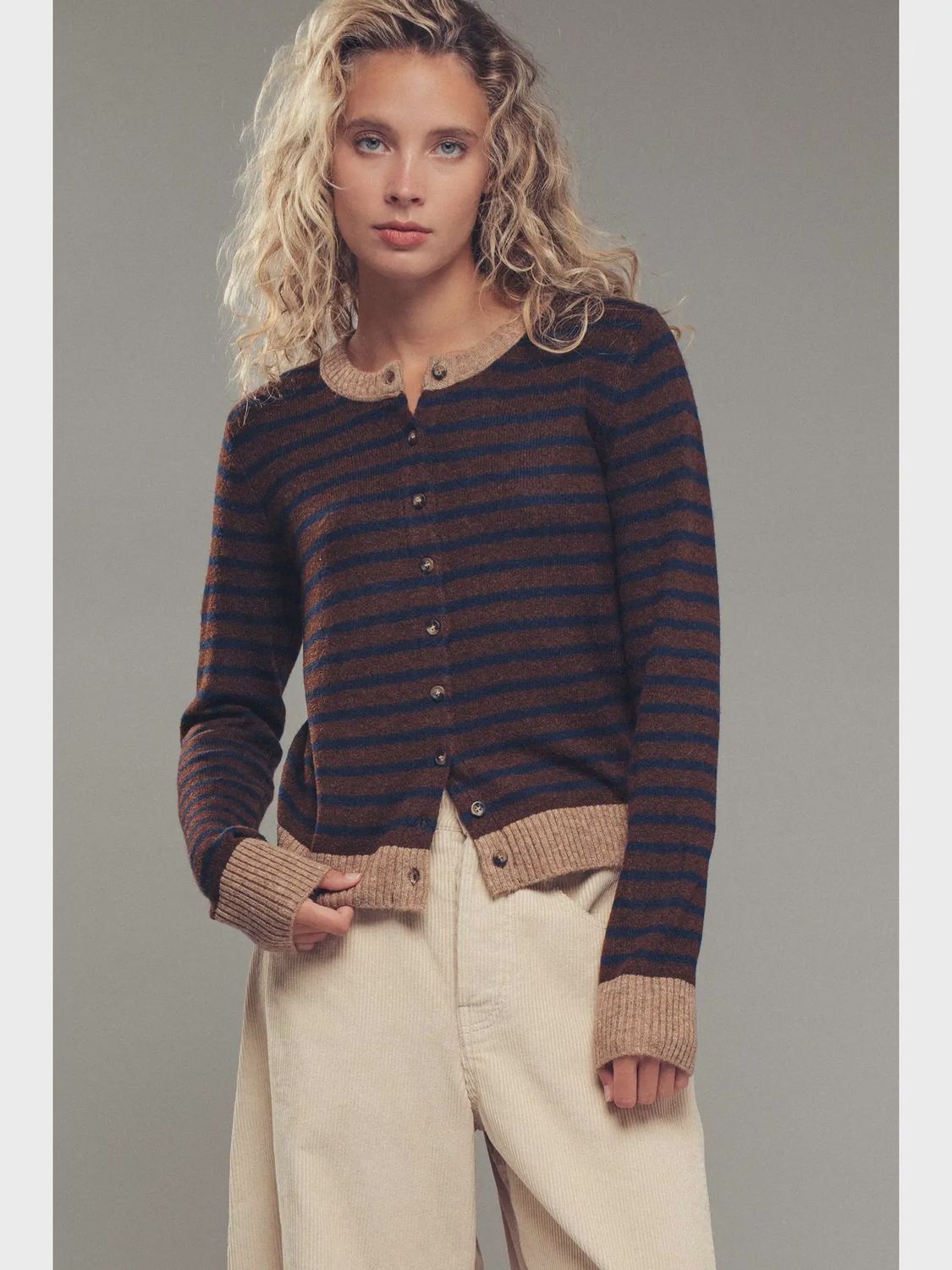 Bluewood Ledger Button Down Cardigan